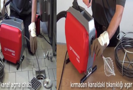 tıkalı sifon açma